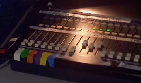 LX Tape on the channels