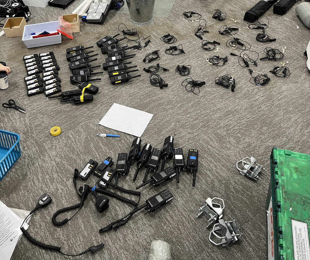 WSAF 2025 Radio Fleet